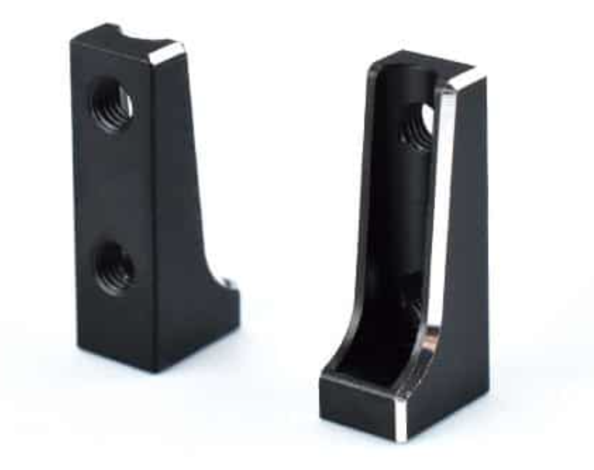 ReveD Aluminum Servo Mount Black (2pcs)