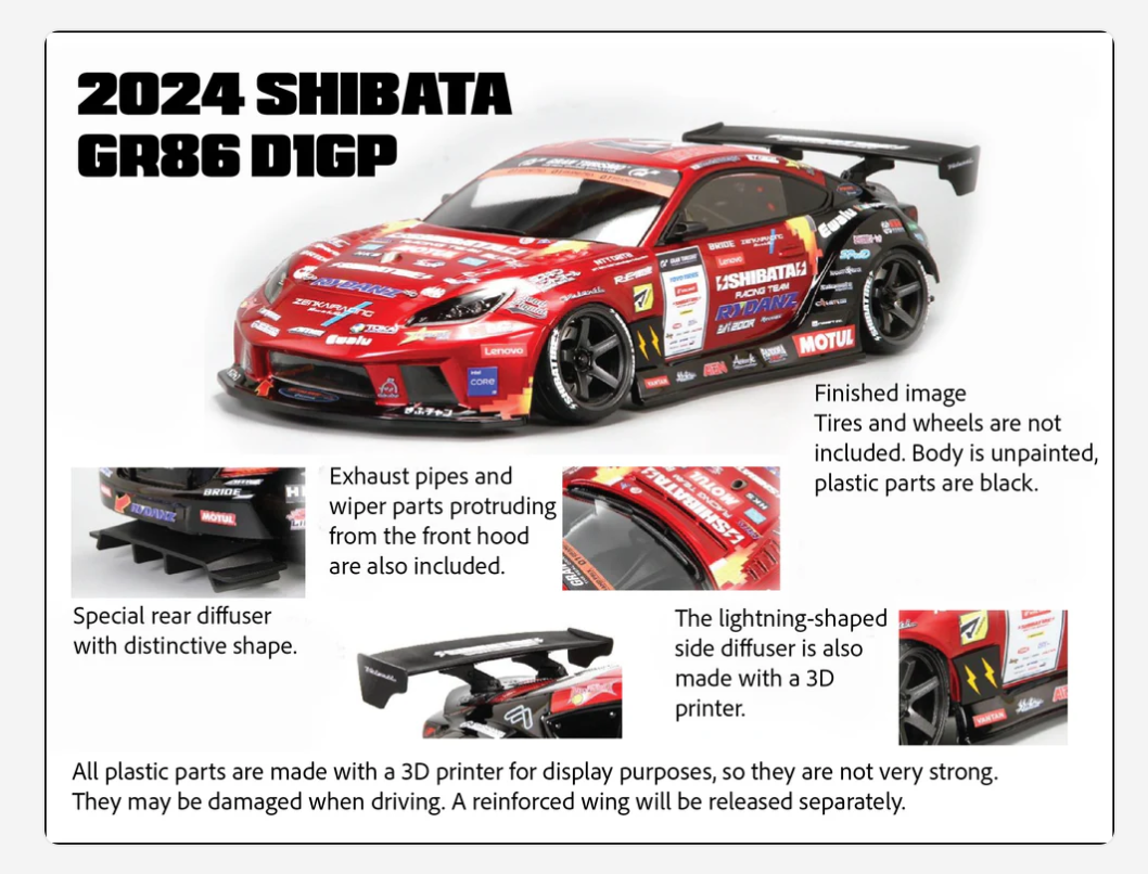Shibata 2024 GR86 D1GP