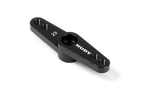 ALU THROTTLE SERVO HORN - KO PROPO, SANWA - OFFSET 2-HOLE M3 - 23T