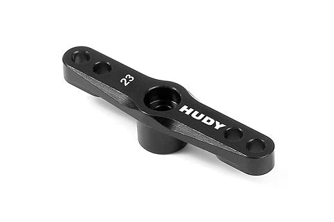 ALU THROTTLE SERVO HORN - KO PROPO, SANWA - 2-HOLE - 23T