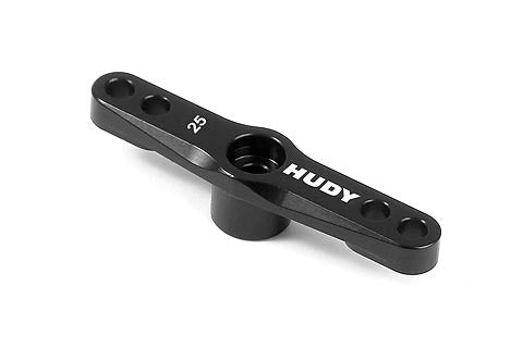 ALU THROTTLE SERVO HORN - FUTABA, SAVÖX - 2-HOLE - 25T - V2