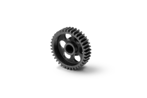 HUDY ALU ULTRA-LIGHT PINION GEAR - HARD COATED - 35T / 64