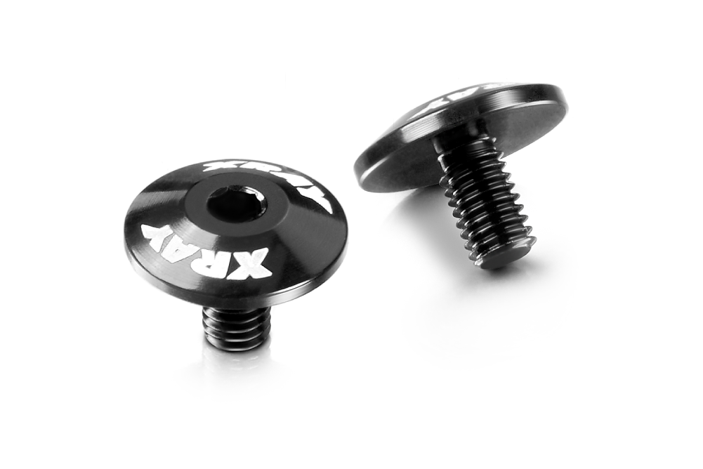 ALU DUAL STEERING ARM SCREW M3x7 - SWISS 7075 T6 (2)