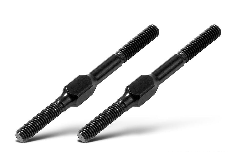 ALU ADJ. TURNBUCKLE M3 L/R 39MM - SWISS 7075 T6 (2)