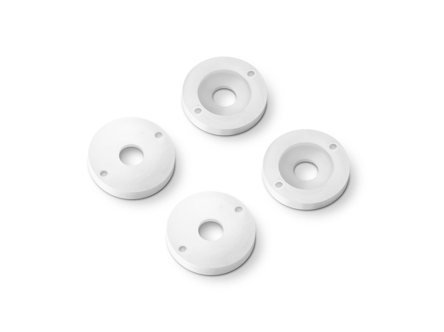 XLP PROGRESSIVE 2-HOLE 0.8MM DELRIN PISTON (4)