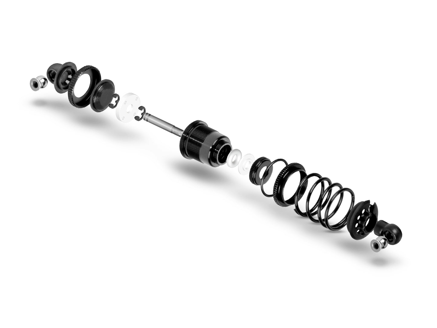 XLP ALU SHOCK ABSORBER-SET - BLACK (2)