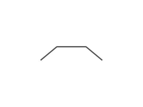 XB2 ANTI-ROLL BAR FRONT FOR BRIDGE UPPER DECK - 1.0MM