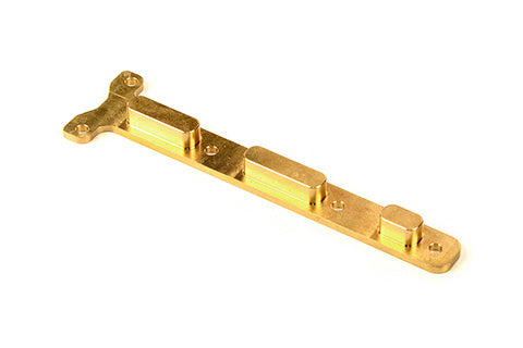 BRASS REAR CHASSIS BRACE WEIGHT 40G