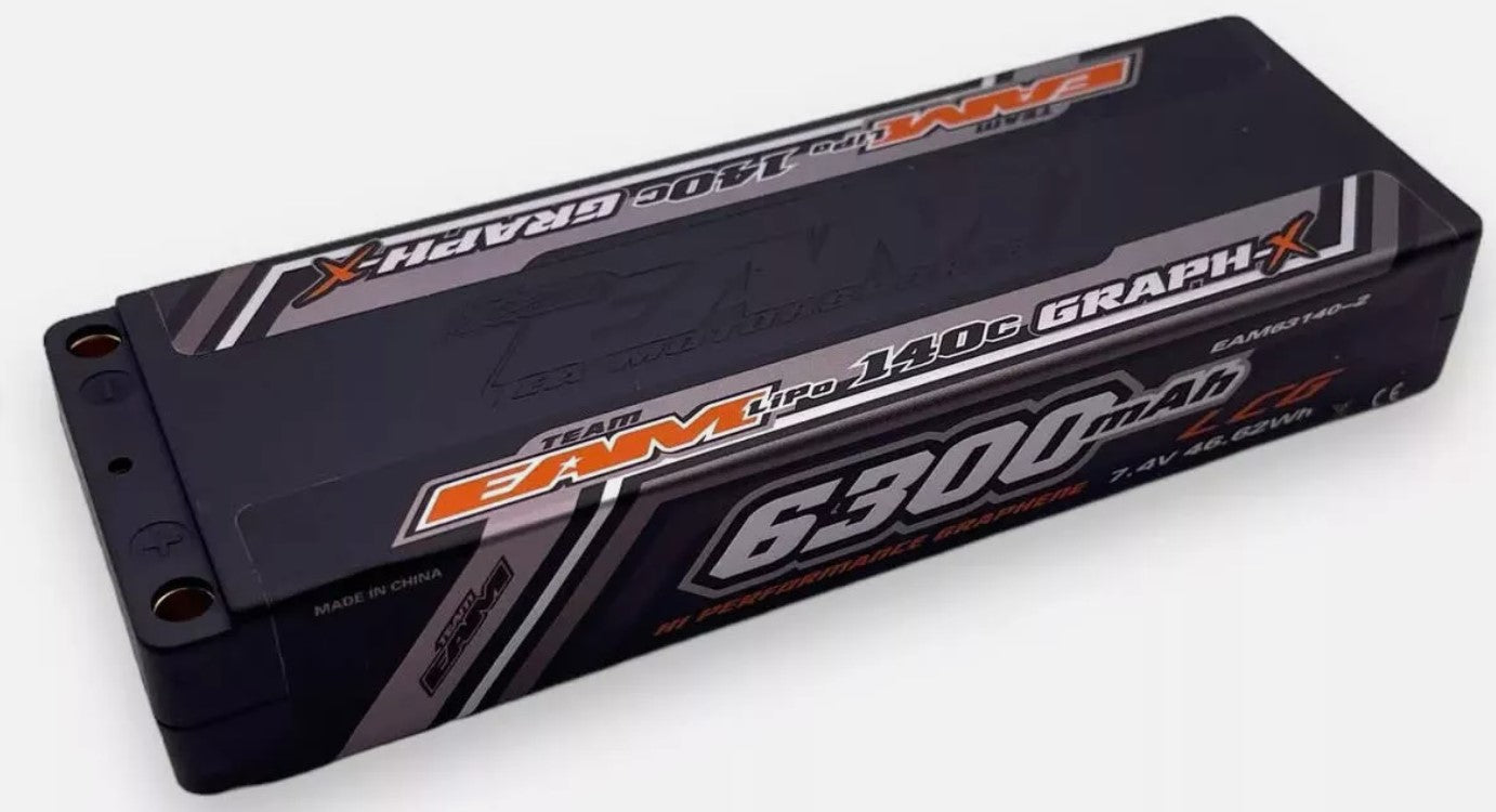 TEAM EAM 6300mAh 140C 7.4V LiPo Battery