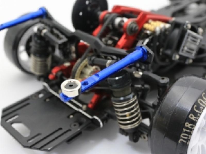 RC-ART REAR BODY MOUNT LightWeight BLUE