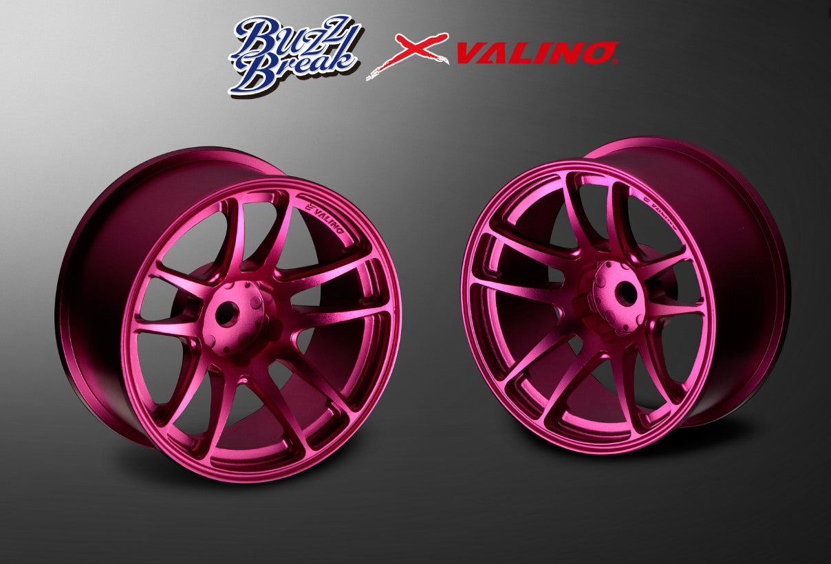 OVERDOSE VALINO N820S Aluminium Wheel 26mm (Pink/OFF+7)