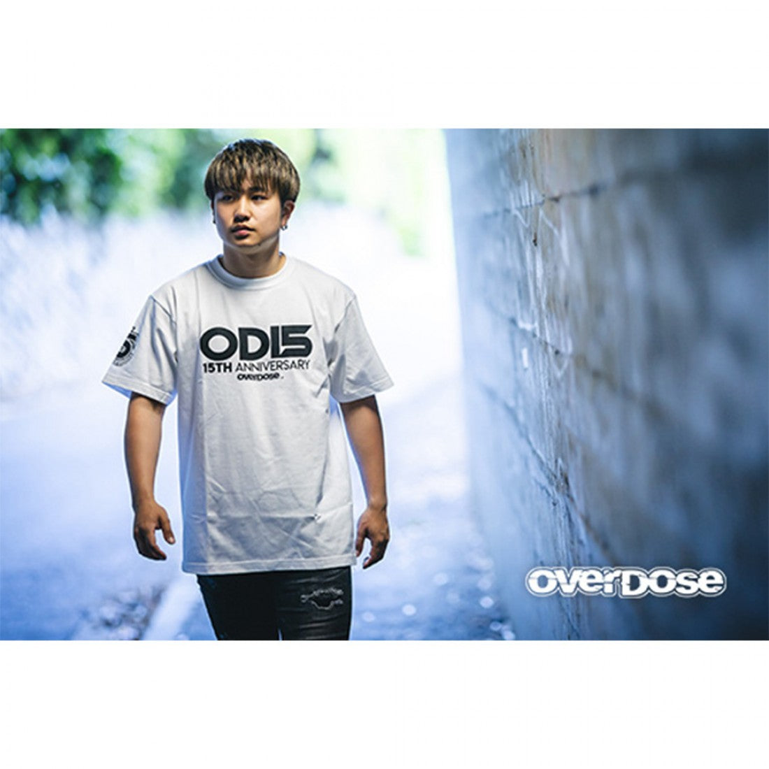 Overdose 15TH Anniversary T-shirt (White/ XL)