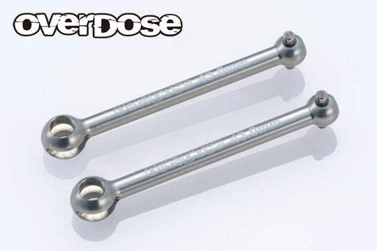 Overdose Light Weight Aluminum Drive Shaft (43mm/2mm Pin/Spider, Pin)
