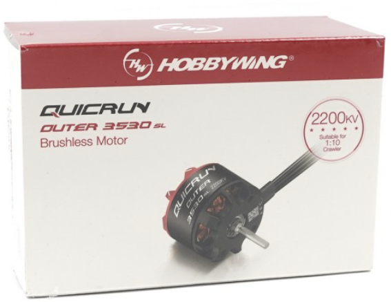 Hobbywing Outer-3530SL-2200kv-Black