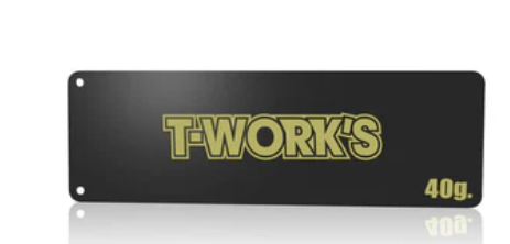 T-works Battery Weight 40g (43 x 138 x 0.8mm)