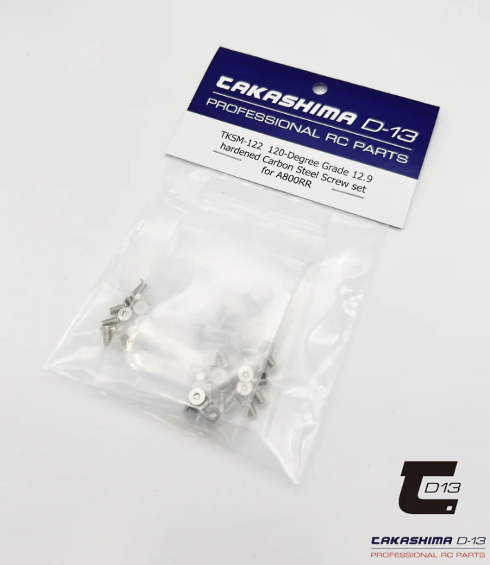 Takashima D-13 1.2mm Spring Steel Chassis + Screw Set for Awesomatix A800RR