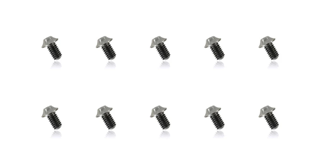 T-Works 64 Titanium Hex.Socket UFO Head Screw 2.5mm x 10mm 10 pcs