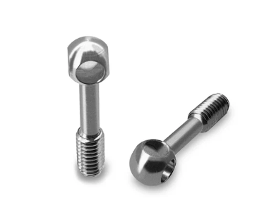 T-works 64 Titanium Adjustable Body Shell Front End Downtravel Screw V2 (M3x17mm) 2 pc