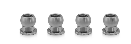 T-Works 64 Titanium 5mm Lower Arm Ball ( For Yokomo BD11 ) 4pcs