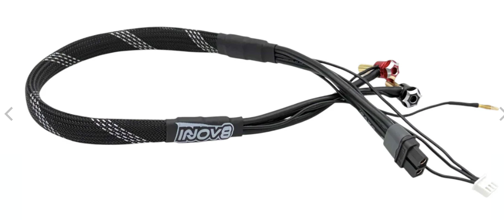INOV8 EleX Premium Charging Cables 50cm XT60 to 5mm Bullet
