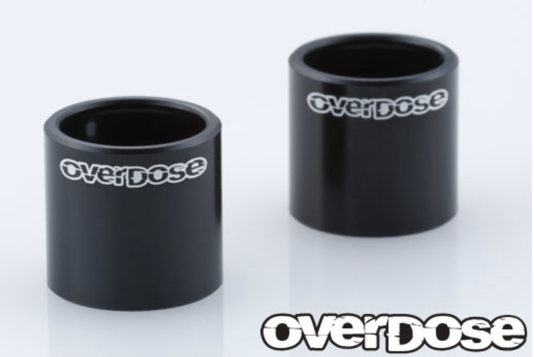 OVERDOSE Cup joint sleeves (black/2pcs)
