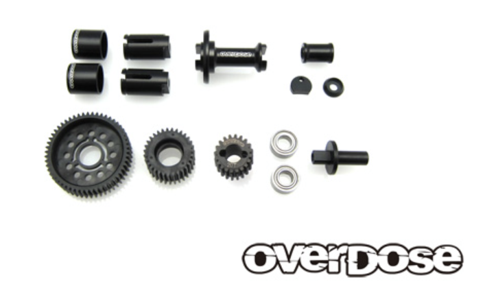 OVERDOSE Gear Drive Set Type-3 (For OD2588b, OD3875-6)