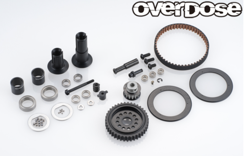 OVERDOSE Belt-drive ball differential kit (For OD3835-7)
