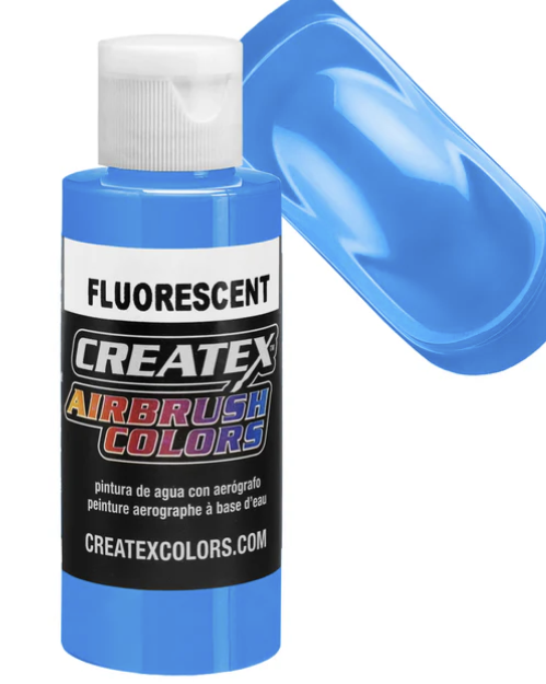 Createx Fluoroscent Blue 60ml