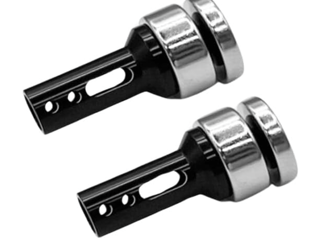 Topline Front Body Mount Cap, Magnetic Type, for Yokomo (5mm), Black