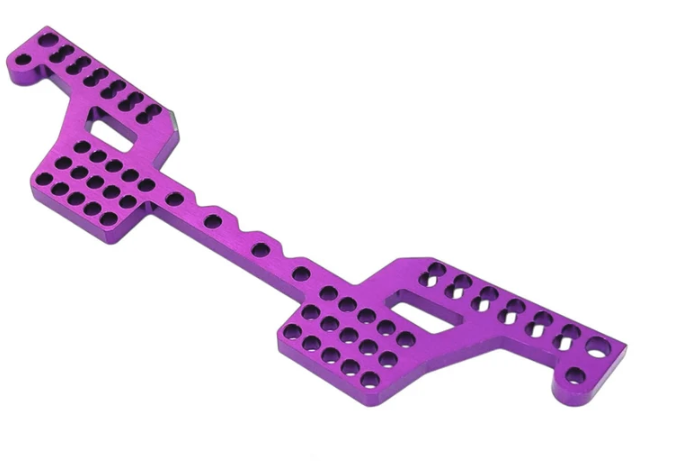 Shibata Aluminum Rear Shock Tower Ver. R (Purple)