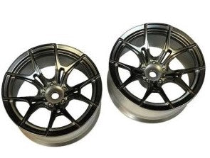 Topline FX SPORT Wheel Offset 6 (Black Chrome) 2 Pieces