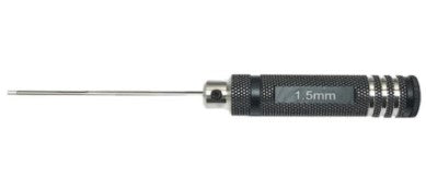 Topline Hex Wrench Screwdriver, Black (1.5 mm)
