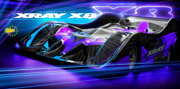 XRAY X8'26 - 1/8 ELECTRIC ON-ROAD PAN CAR