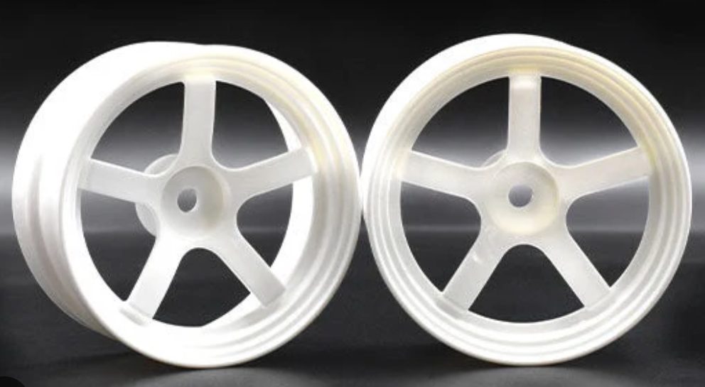 ReveD Competition Wheel DP5, White, Offset 6, Pack of 2