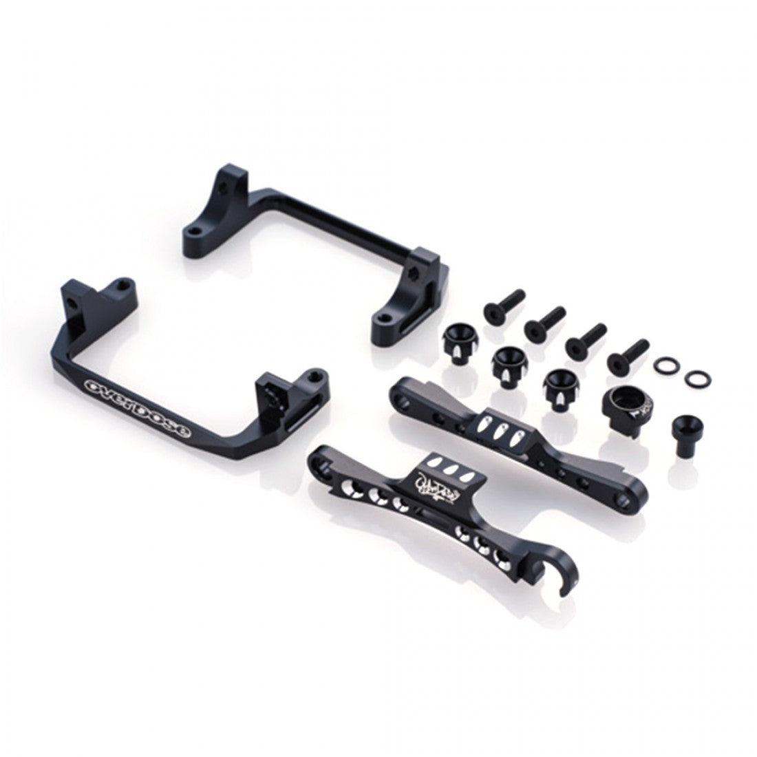 Overdose Aluminum Battery Holder Type-2 (for GALM/Black)