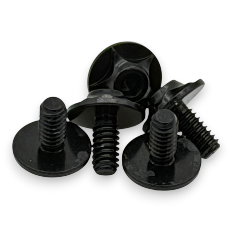 INOV8 X-lite Black 7075 Aluminium Screws (5) (Assorted Sizes)