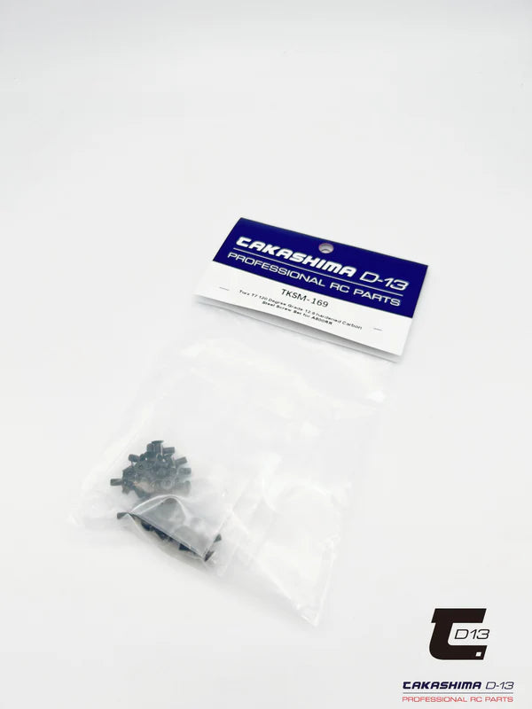Takashima D-13 TORX T7 Screw Set 120° for Awesomatix A800RR Chassis