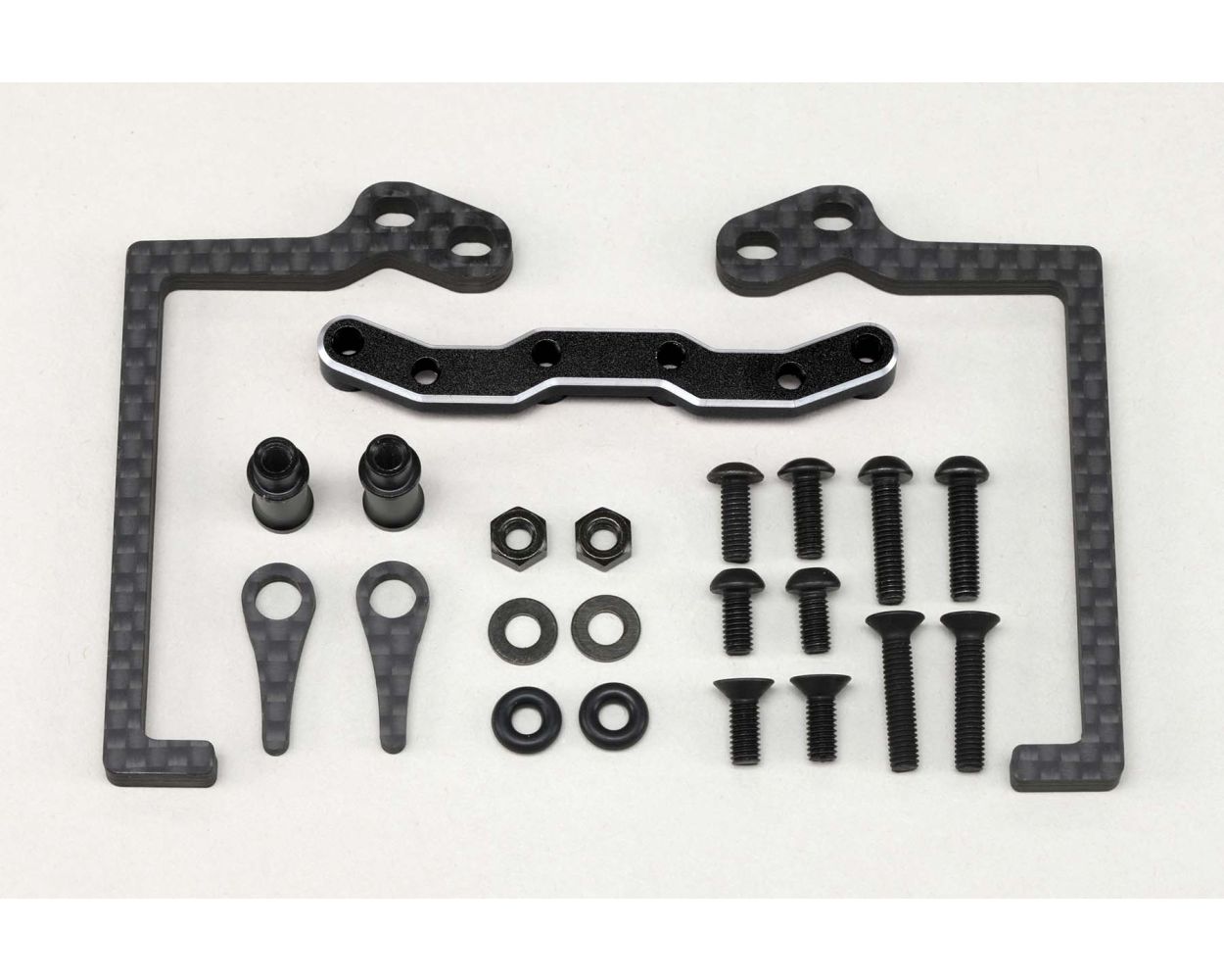 Yokomo Matte Graphite Battery Holder Set