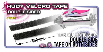 Xray Velcro Tape with Double Sided Tape 8x500mm