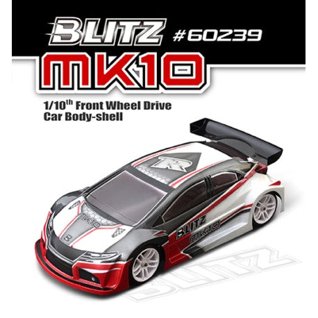 Blitz MK10 1/10th FWD Bodyshell 0.5mm