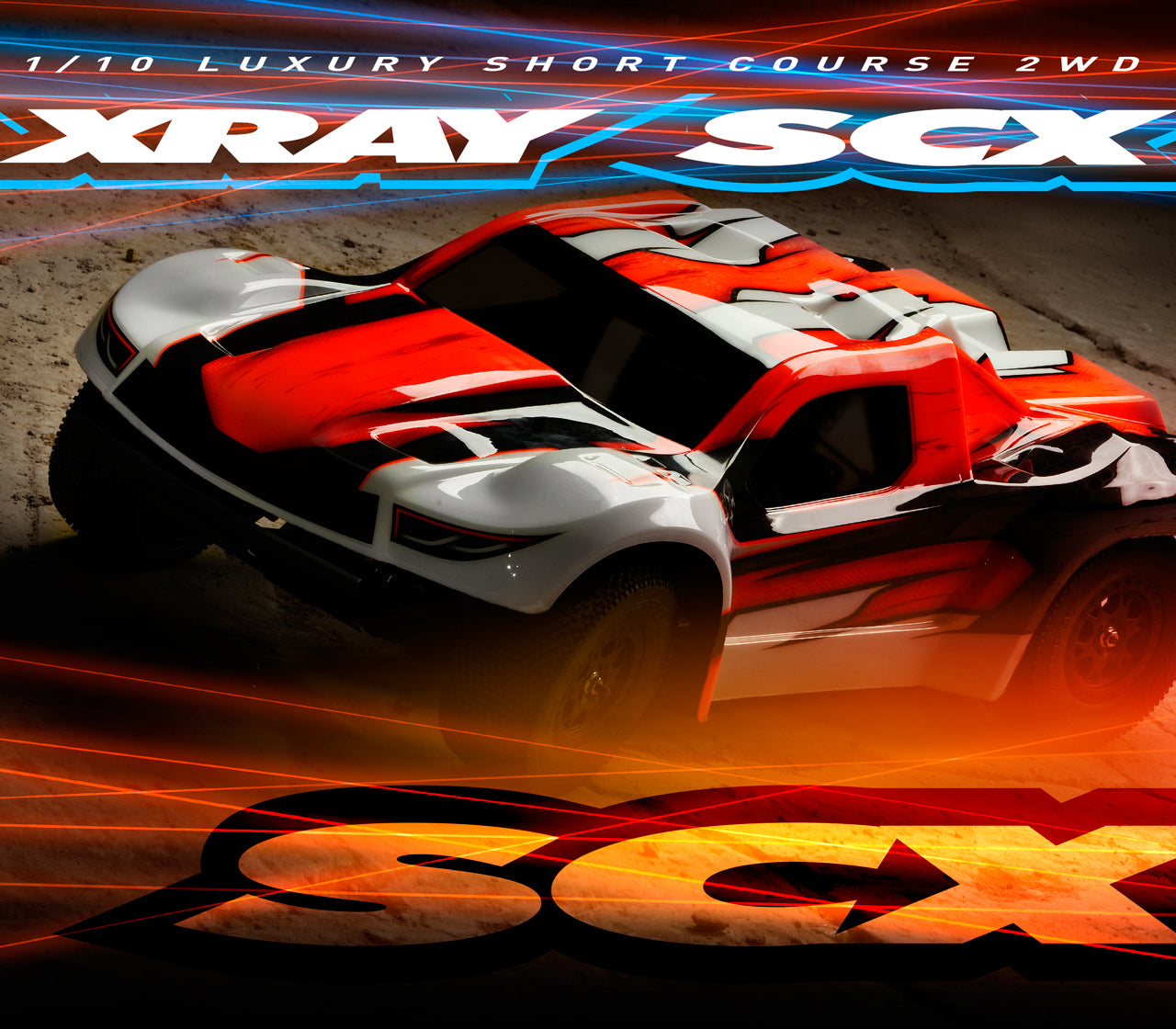 XRAY SCX'25 - 2WD 1/10 ELECTRIC SHORT COURSE TRUCK