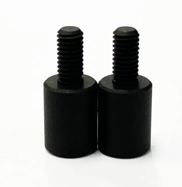 Topline Collar Extension Black Coating - 8mm (2pcs)
