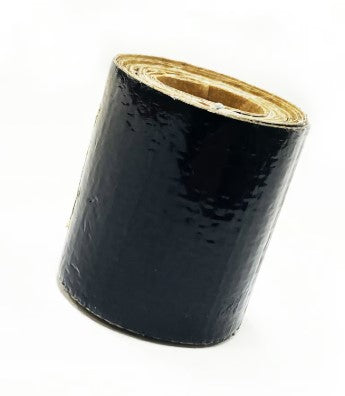 Topline Aluminum mesh tape, 30mm width, glossy black