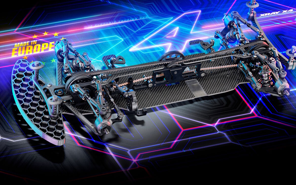 XRAY X4'25 - CARBON EDITION - 1/10 ELECTRIC TC