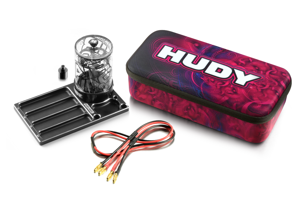 HUDY AIR VAC - VACUUM PUMP WITH TRAY - ON-ROAD 1/8, 1/10, 1/12