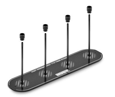 HUDY CARBON TIRE STAND + HARD CASE - 1/10 ELECTRIC TC