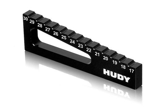 CHASSIS RIDE HEIGHT GAUGE 17MM TO 30MM FOR 1/8 & 1/10 OFF-ROAD