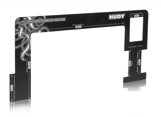 HUDY BODY GAUGE 1/10 NITRO TOURING CARS