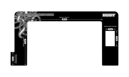 HUDY BODY GAUGE 1/10 ELECTRIC TOURING CARS