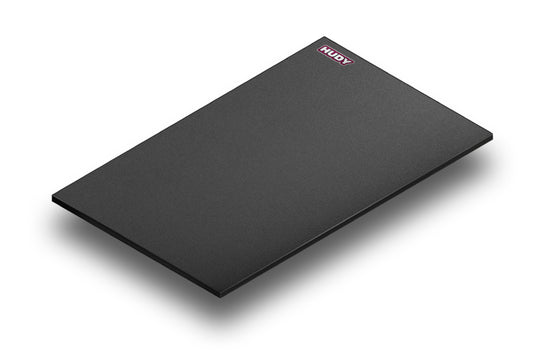 FLAT SET-UP BOARD 1/8 ON-ROAD - LIGHTWEIGHT - DARK GREY